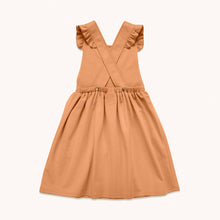 Load image into Gallery viewer, Pinafore Dress - Tawny Brown