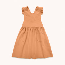 Load image into Gallery viewer, Pinafore Dress - Tawny Brown