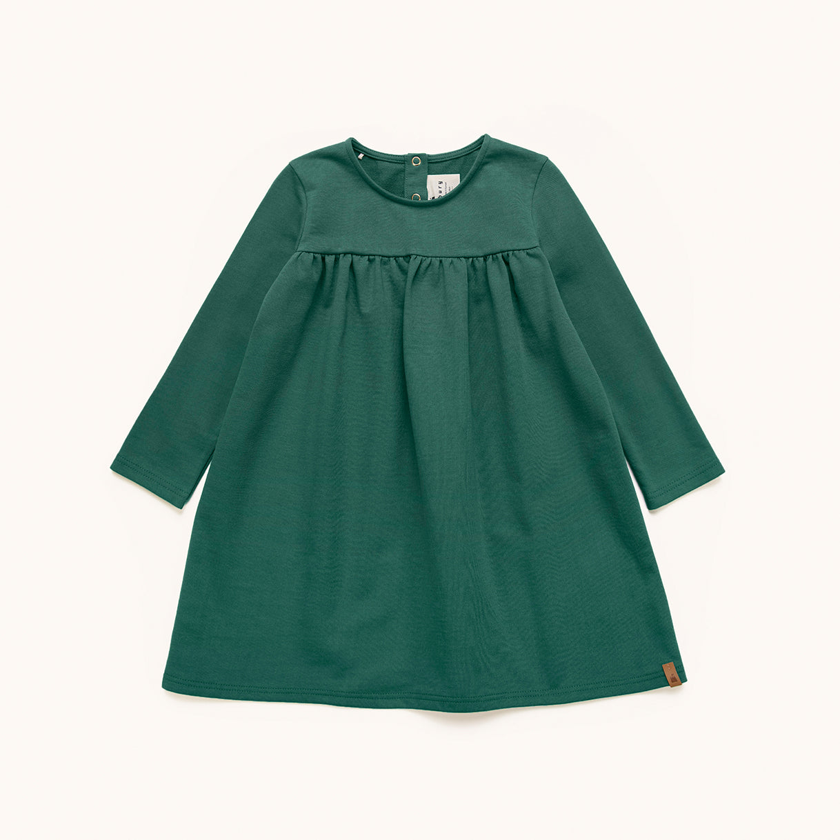 Smock Dress - Spruce Green  Little Mika