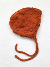 Load image into Gallery viewer, Popcorn Bonnet - Cinnamon