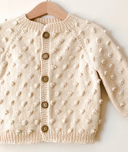 Load image into Gallery viewer, Popcorn Cardigan - Golden Brown